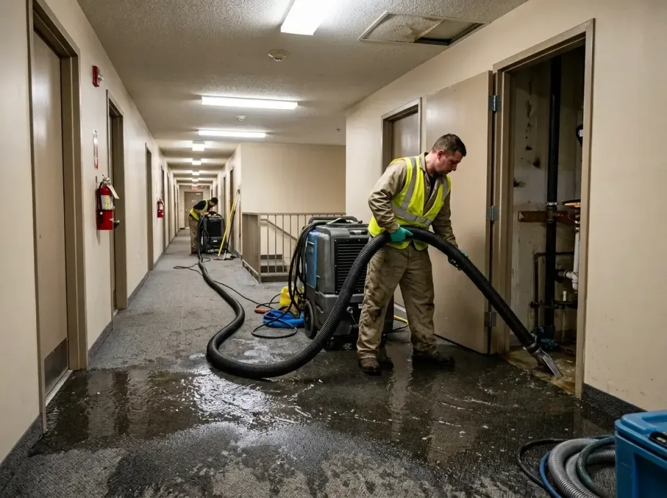 multi-unit-apartment-hallway-f-005 — frequently asked questions, Emergency Burst Pipe Water Extraction & Removal in Cheval,…